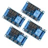 D-FLIFE 4pcs DC 6-30V Timer Relay Programmable Delay Relay Module