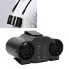Portable Waist Clip Fan Super Strong Airflow 4 Speed Personal