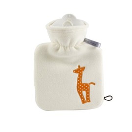 Reer 4020 Kinderwärmflasche Safari Bezug, weiß, 0.6 L