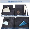 VASCHY Lightweight Shoulder Bag, Men's, Vertical, Multifunctional, Messenger Bag, Crossbody