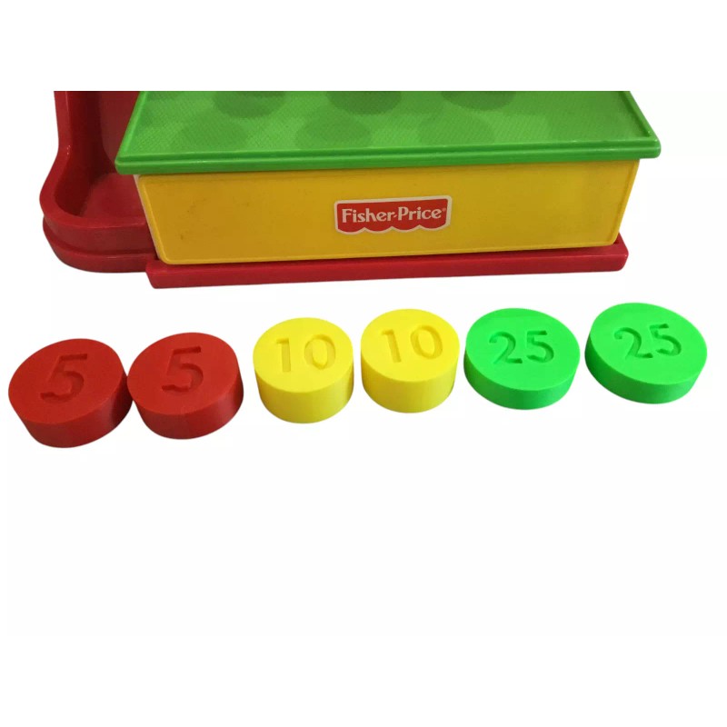 Fisher-Price Cash Register 6 Coin Set replacement parts for 926