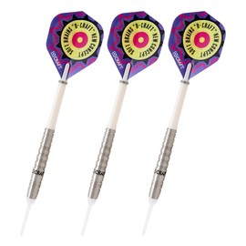 D-CRAFT ZONE80 Hz-3 Hertesley 2BA Darts, Barrel, Dart Set, For Beginners and Intermediate Users, Spare Shaft and Tip, Complete Accessories, High Friction, Easy to Hold, Peace of Mind