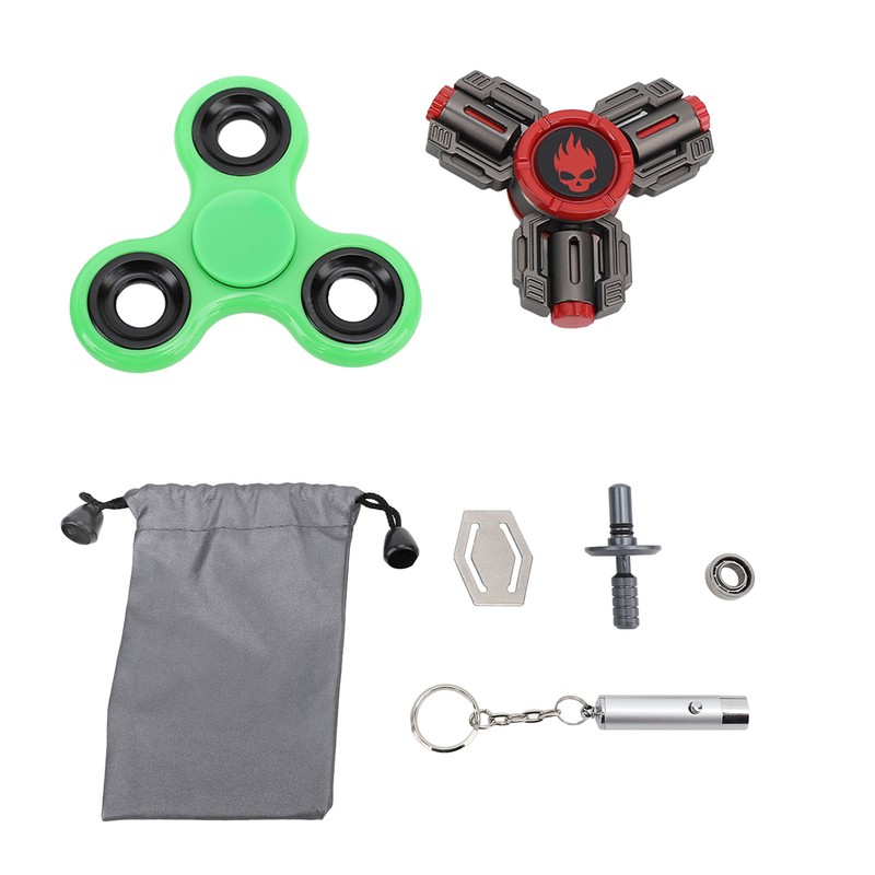 Luminous Fingertip Gyroscope Reduce Pressure Rotating LED Glowing Fingertip Gyroscope