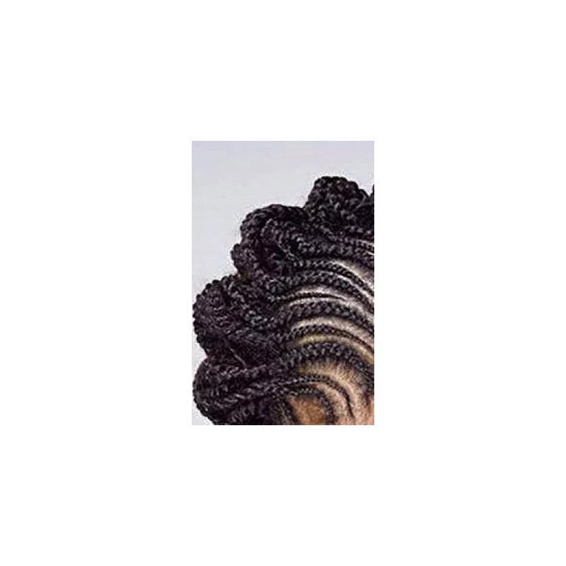 HairZtar Maniqui Cabeza Cabello Natural Marrón # 2 45 Cm