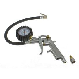 Toolzone Tyre Inflator and Gauge Fleet End