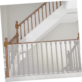 CAXUSD 1set Stair for Boys and Girls Pets Banister Guard Mesh Net Easy Installation Cords Snaps Use Tear-resistant Design