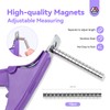 SAVILAND Acrylic Nail Clippers with Magnets: Accurate Trimming Nail Clipper