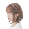 SUER Airy Bangs W06 Wig, Airy Bangs with Braid Wig,