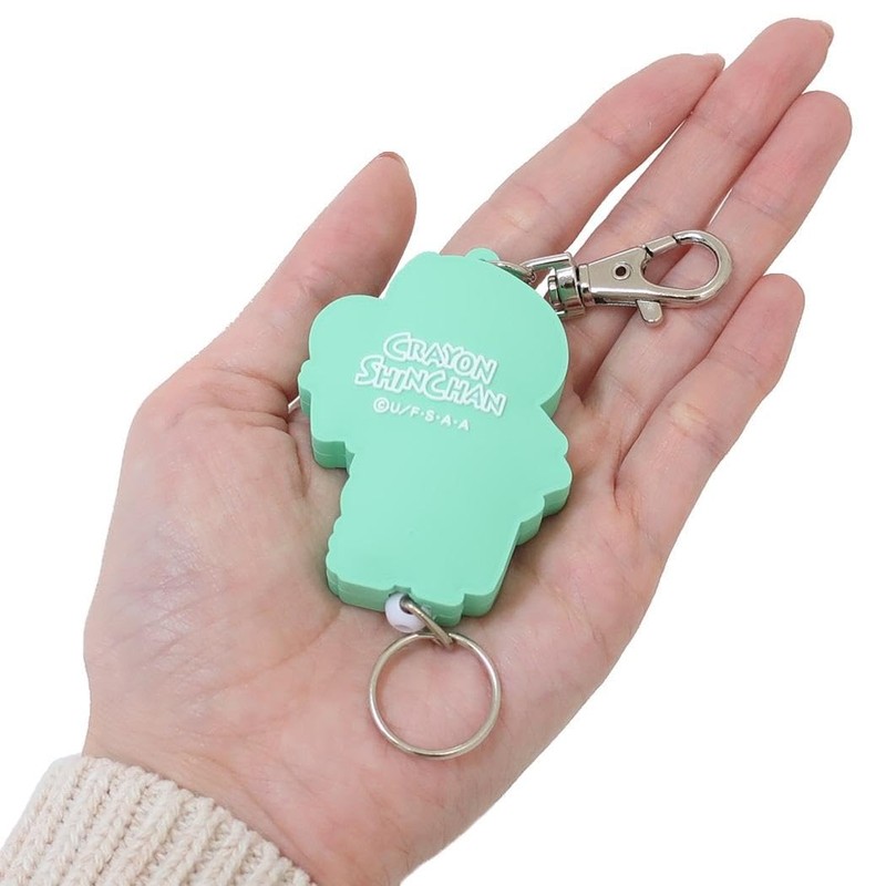 SK Japan Crayon Shin-chan Rubber Reel Key Chain Nemu