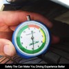GODESON 88703 Dial Tire Tread Depth Gauge in MM，Professional for