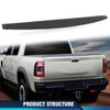 PIT66 1PC Tailgate Spoiler Cap Molding, Compatible with Dodge Ram