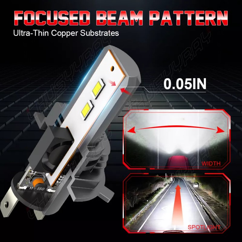 CHUSYYRAY For Toyota Tacoma 2012-2015 4X Combo LED Headlight Hi/Lo