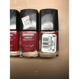 COVERGIRL Lot Of 7 Covergirl Outlast Stay Brilliant Nail Gloss, Lasting Love 1800.37 Ounce