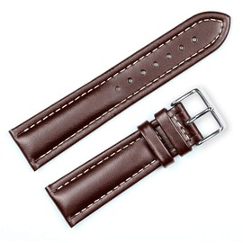 Oil Tanned Leather Replacement Watch Strap/Watch Band | 18mm Brown