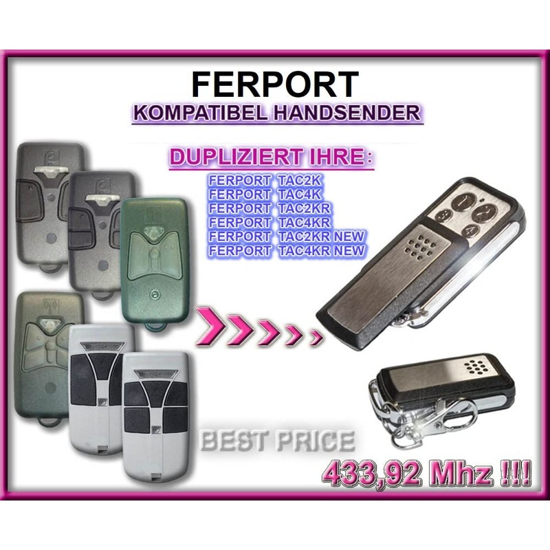 Ferport TAC2K / TAC4K / TAC2KR / TAC4KR Compatible Handheld