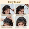 8 PCS Headband with Clips for Women, Twisty Bangs Headband,