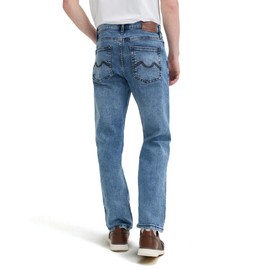 Urban Star Mens Jeans Relaxed Fit – Straight Leg Stretch Jeans for Men – Ultimate Comfort Superflex Pants Medium Blue 38W x 30L