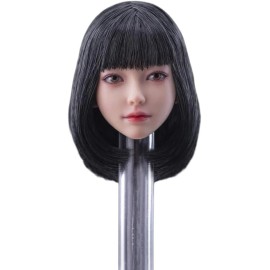 Unbranded USA 1:6 Mandy Beauty Asian Girl Head Sculpt For 12" Female TBL Figure Body Toys