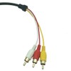 Like-You HDMI A/M to 3RCA Connection Cable, Gold-Plated Component Male,