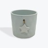 Generic New 4"" Pastel Blue Color with White Star Charm
