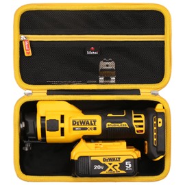 Mchoi Hard Carrying Case Fits for DEWALT 20V MAX* XR Brushless Drywall Cut-Out Tool (DCE555B), Case Only