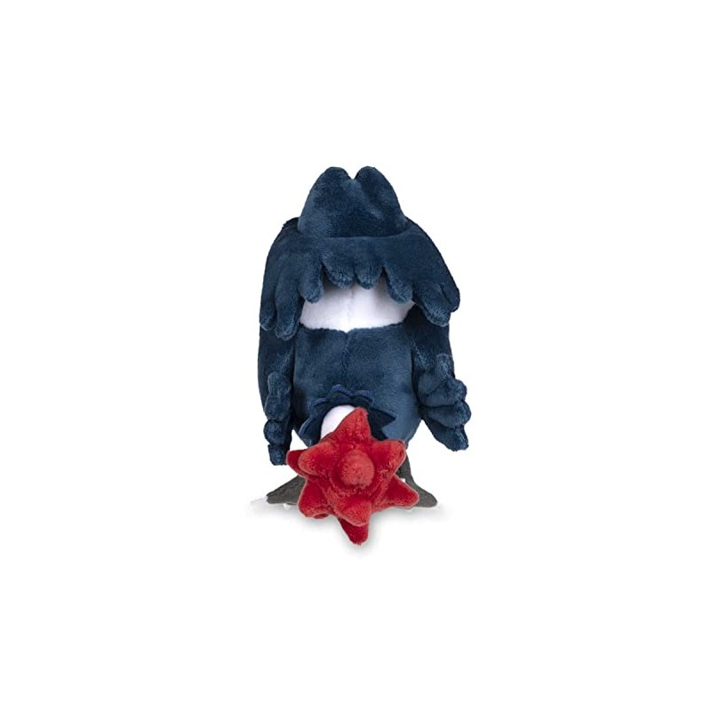 Pokémon Center: Honchkrow Sitting Cuties Peluche 6 ½ pulgadas