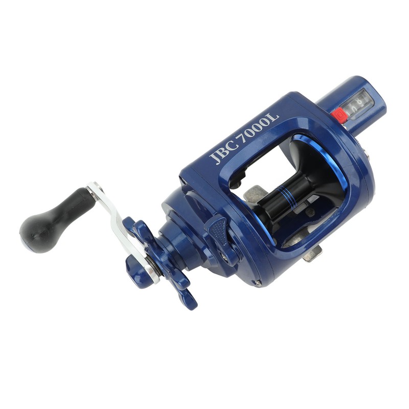 Baitcasting Fishing Reel Round Baitcaster Reel Smooth Powerful Saltwater Inshore