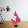2 Pack USA & Arkansas Desk Flag, 1 Arkansas Table