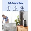 ROSEKM Humidifiers for Bedroom, 2.0L Cool Mist Humidifier for Home