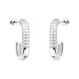 SOFIA MILANI - Women's Earrings 925 Silver - with Zirconia Stones - Zirconia Stud Earring - E2772
