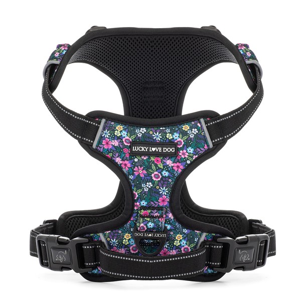 Lucky Love Dog No Pull Dog Harness, Adjustable and Easy