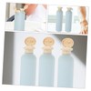 VICASKY 4pcs Refillable Travel Shampoo Bottles Conditioner Bottles Portable Pump