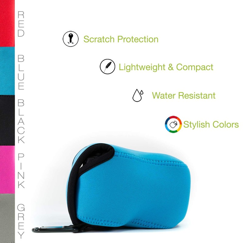 MegaGear MG731 Ultra Light Neoprene Case with Carabiner for Sony