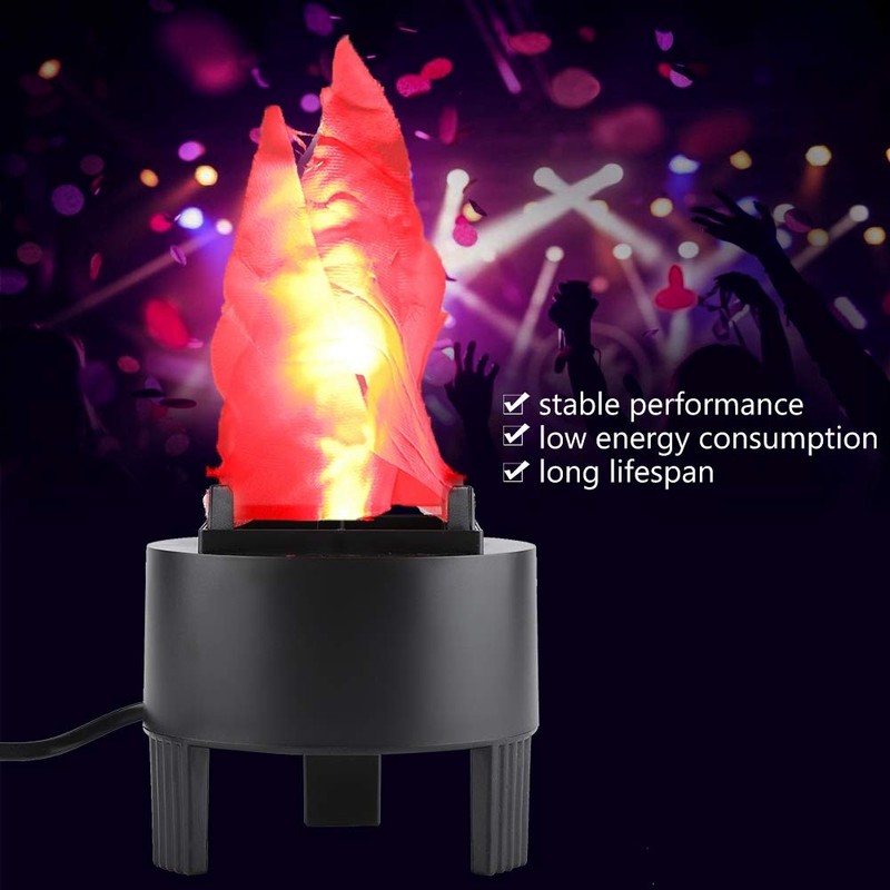 Cocoarm Flame Effect Light, 85-260V LED Fire Flame Lamp Simulated