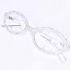 ICARA Fashion Rhinestone bling Reading Glasses for Women Retro Oval