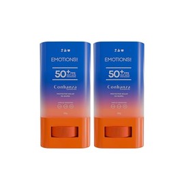 Kit 2 Pack Protector Solar facial en Barra Confianza  Proteccion Contra Rayos UV IR y Luz Azul  Contiene Escualeno y Extracto de Tomatillo  Para Todo 