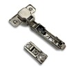 Berta 8-Pack Full Overlay Frameless Soft Closing European Hinges, 3D