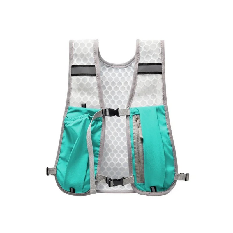Reflective Running Hydration Vest for Sports – Lightweight Phone Storage