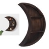 Moon Shelf Room Decor Wall Mounted Crescent Moon Shelf Wooden