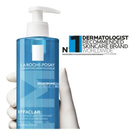La Roche Posay Effaclar Gel Limpiador Purificante para Piel Mixta a Grasa y Sensible, 400ML