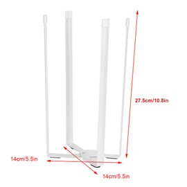 Multifunctional Kitchen Stand Holder for Plastic Bags Bottles Cups, Drying Racks Shelf