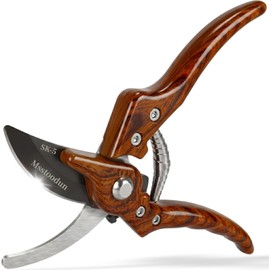 Bypass Pruning Shears with 58-Inch Cut Capacity, Sharp SK5 Blade Garden Pruners for Flowers, Shrubs & Branches / Bypass Pruning Shears with 58-Inch Cut Capacity, Sharp SK5 Blade Garden Pruners for Flowers, Shrubs & Branches