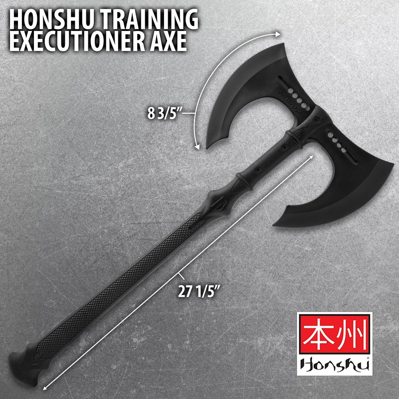 Honshu Training Axe | Lightweight Polypropylene Construction | Realistic Size