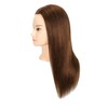 Female 100% Human Hair Mannequin Head Hair Styling Training Head