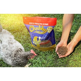 5Lbs Chubby NA Grown Dried Mealworms - Chicken/Duck Treats - Non-GMO - Made in North America