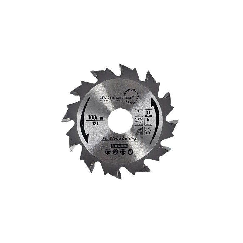 jjw-germany HM Groove Cutter 100 x 3.97 x 22 Teeth
