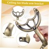 STOBAZA Ceiling Fan Arm Replacement Bracket Ceiling Fan Accessories for