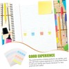 Operitacx 360pcs Index Sticker Markers Tabs Self-Stick Notes Neon Lights