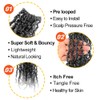 Cisinpo Yanky Twist Crochet Hair 8 Inch 10 Packs Pre-Twisted