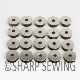 Unbranded 20 SMALL BOBBINS FITS SINGER 29-1 29-4 29K 29K71,73 CLASS SEWING MACHINES #8604